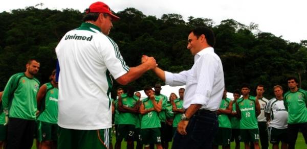 Abel Braga e Rodrigo Caetano já trabalharam juntos no Fluminense