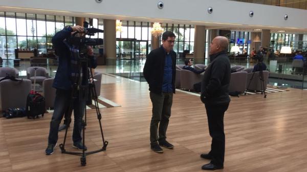 Gerente de futebol do Vasco, Newton Drumond está em Luque para sorteio da Sul-Americana