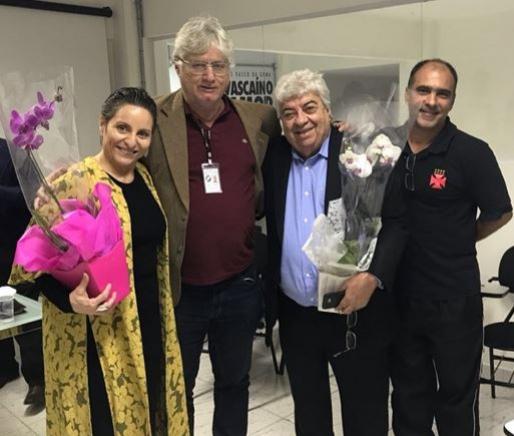 Sônia Andrade, Marco Bruno e José Pinto Monteiro