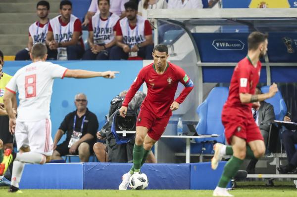 Atacante Cristiano Ronaldo marcou os três gols de Portugal
