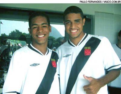 Alex Teixeira e Alan Kardec no Vasco