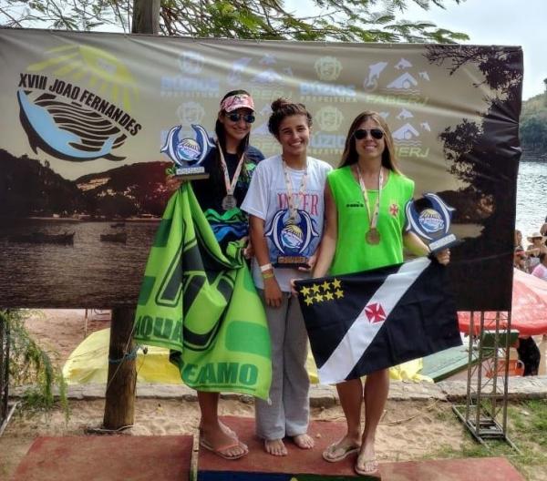 Glória Raizer em 3º no geral no feminino na Região dos Lagos