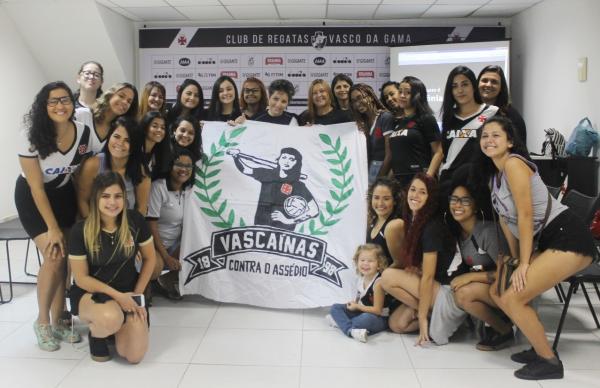 Grupo Vascaínas Contra o Assédio conta com o apoio irrestrito do Vasco da Gama