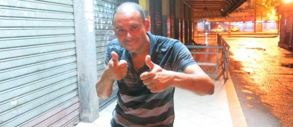 Valdiram ao ser encontrado no começo do ano nas ruas de Bonsucesso
