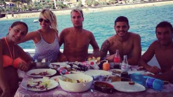 Wanda e Maxi - ainda juntos - chegaram a passar férias com Icardi