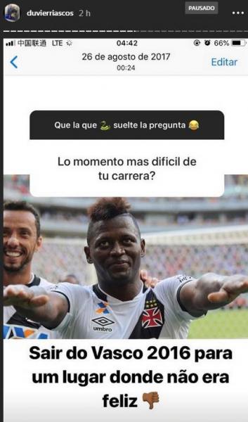 Riascos responde os fãs pelas redes sociais