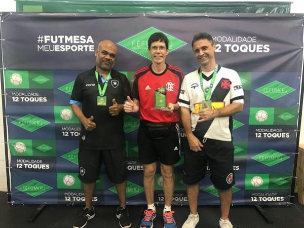 3º Elinto (BFR), 1º Armando (CRF) e 2º Rodolfo (CRVG)