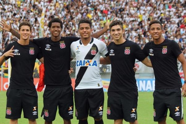 Mateus Vital, Alan, Evander, Andrey e Caio Monteiro