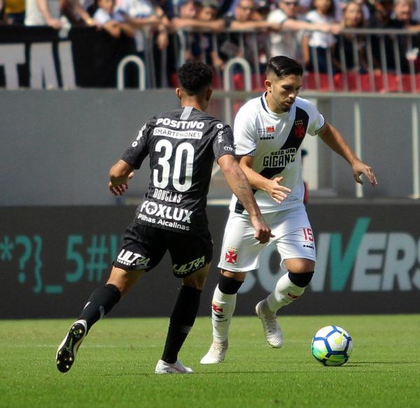 Vasco abriu o placar, mas sofreu virada e goleada para o Corinthians