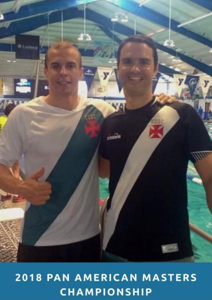 Felipe Brandão e Tiago Lezan representaram o Vasco em Orlando