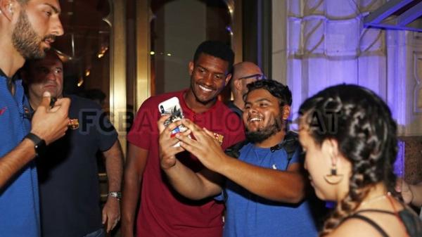 Marlon fez pré-temporada pelo Barcelona