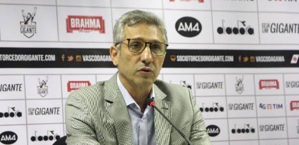 Presidente do Vasco, Alexandre Campello quer empréstimo de R$ 38 milhões ao clube