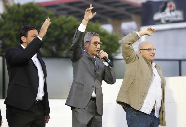 Presidente Alexandre Campello puxou o tradicional grito de Casaca