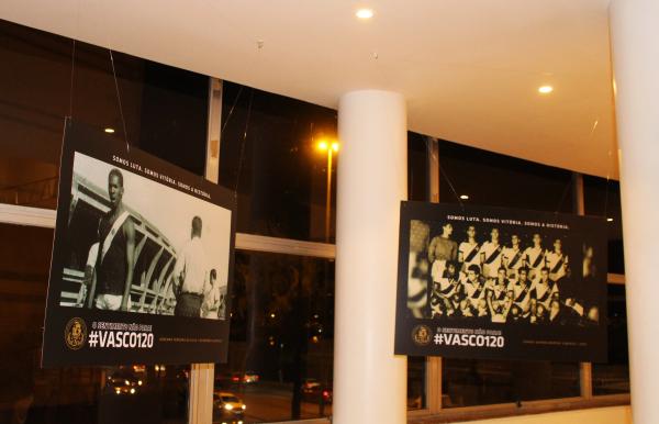 Decoração do evento homenagem para figuras ilustres da história cruzmaltina