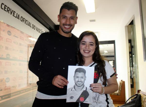 Andrés Ríos foi outro jogador homenageado