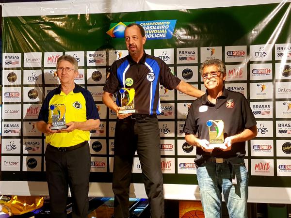 Márcio Vieira ficou com o terceiro lugar na categoria Super Sênior e com a prata na Sênior