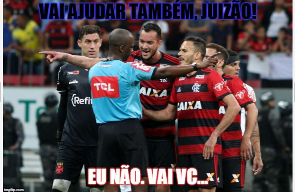 Memes bombam após jogadores de Flamengo e Vasco ajudarem a empurrar  ambulância