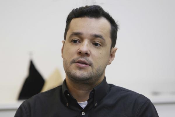 Bruno Maia durante entrevista com o GloboEsporte.com