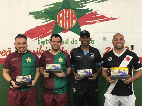 1º Horácio Junior (AAP), 2º Alênio Cheble (AAP), 3º Jonas Vicente (BFR) e 4º Robson Marfa (CRVG)