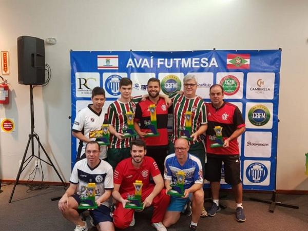 Pódio do Campeonato Brasileiro Individual 2018 da Modalidade Dadinho