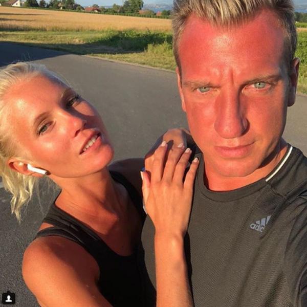 Maxi López e Daniela Christiansson estão juntos há quatro anos