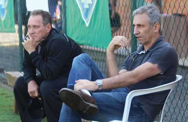 Alexandre Campello ao lado de PC Gusmão