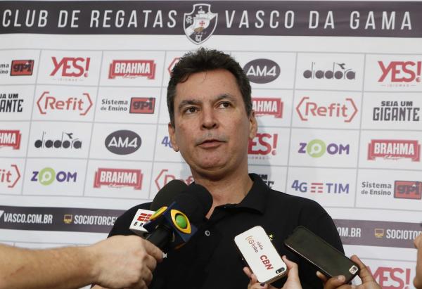 Alexandre Faria conversou com a imprensa