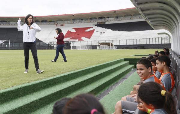 Outros grupos da Usina de Campeões já haviam visitado São Januário