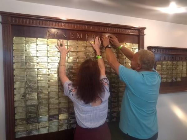 Visitantes conheceram todo o Complexo Esportivo de São Januário