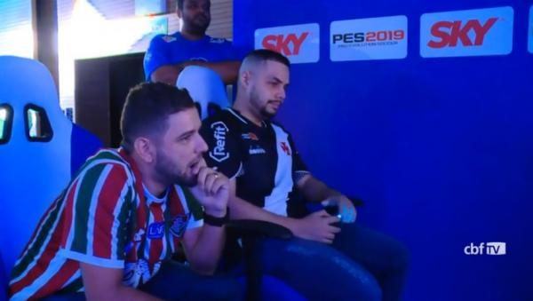 Kaique Reizin, representante do Vasco no e-Brasileirão