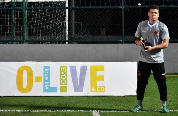 Goleiro Igor, destaque da partida