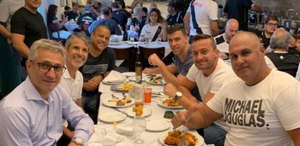 Alexandre Campello (e) com a 