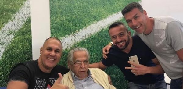 Da esquerda para direita: Zé Colmeia, Eurico, Gustavinho e Marcelinho