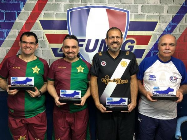 Pódio do Campeonato Estadual Individual 2018 - Série Ouro