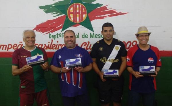 Pódio do Campeonato Estadual Individual 2018 - Série Prata