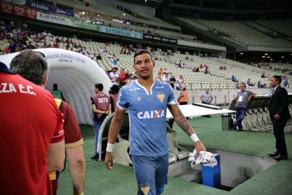 Gabriel Felix foi o reserva imediato do goleiro titular do Fortaleza, Marcelo Boeck
