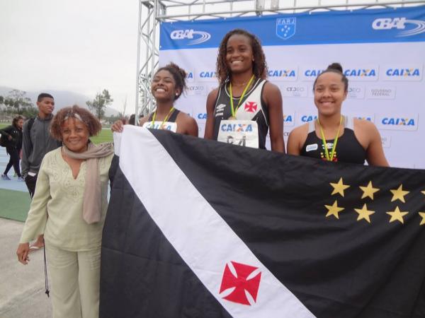 O Vasco se sagrou tetracampeão estadual de Atletismo