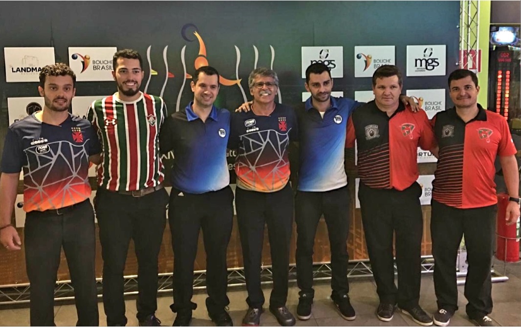Seleção Brasileira: Marcelo Suartz (Vasco), Bruno (Fluminense-RJ), Igor (Pinheiros-SP), Márcio Vieira (Vasco/Técnico), Renan (Pinheiros-SP), Jair (Dartora-SC) e Daniel (Dartora-SC)