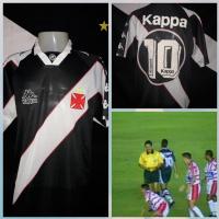 Camisa rarissima, de jogo único contra o América-RN, em 1997, quando Edmundo foi expulso e chamou o árbitro de 'paraíba'