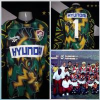 Raríssima camisa usada em jogo pelo Wellerson, no Fluminense, em 1995