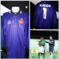 Camisa usada em jogo e autografada por Germano, na finalíssima do Brasileirão 1997.