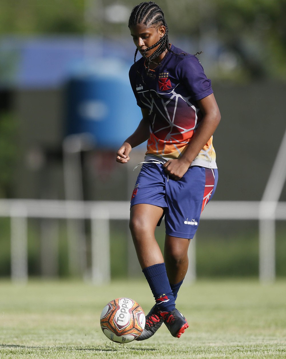 Kaylane Melo, meio-campista do time feminino do Vasco