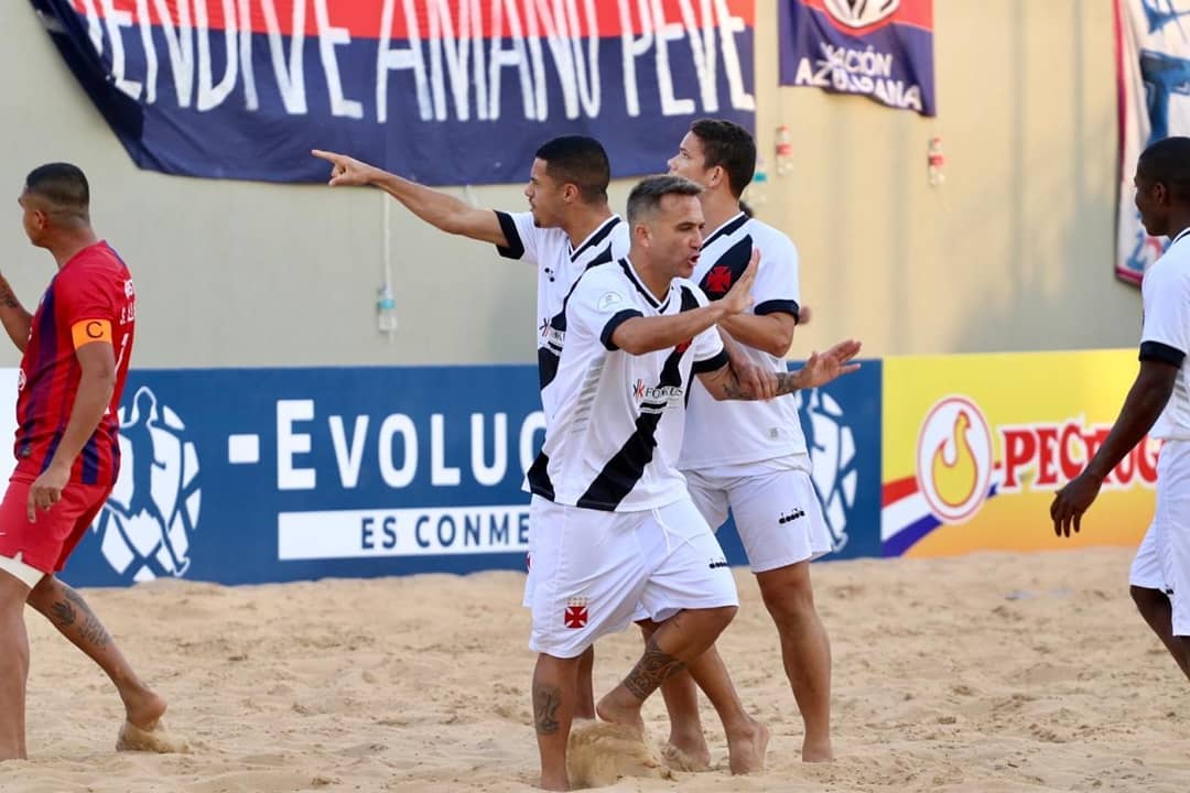 Conmebol Copa Libertadores Futbol de Playa - Santos - Brasil - 09/01/2017 -  Boquinha do Vasco da Gama durante partida contra o Reales Miranda (VEN)  pela Copa Libertadores de Futebol de Areia