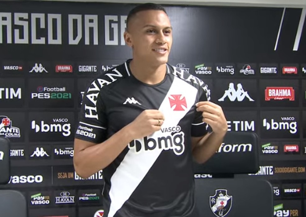 Léo Jabá é apresentado como novo reforço do Vasco
