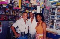 Na banca de jornal no bairro Ocian, na Praia Grande, onde trabalhou fazendo jogos do bicho