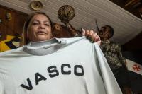 Tereza Borba, filha do ex-goleiro Barbosa