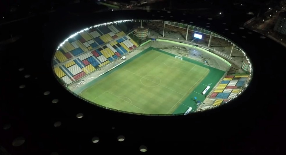Estádio Kleber Andrade, em Cariacica, Espírito Santo