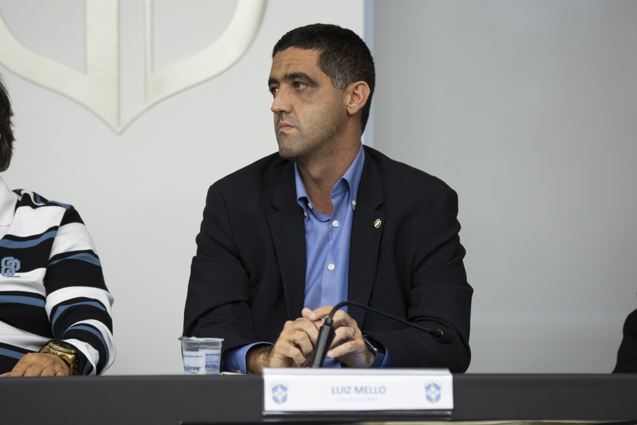 Luiz André Mello, CEO do clube, representou o Vasco da Gama na reunião da Série B