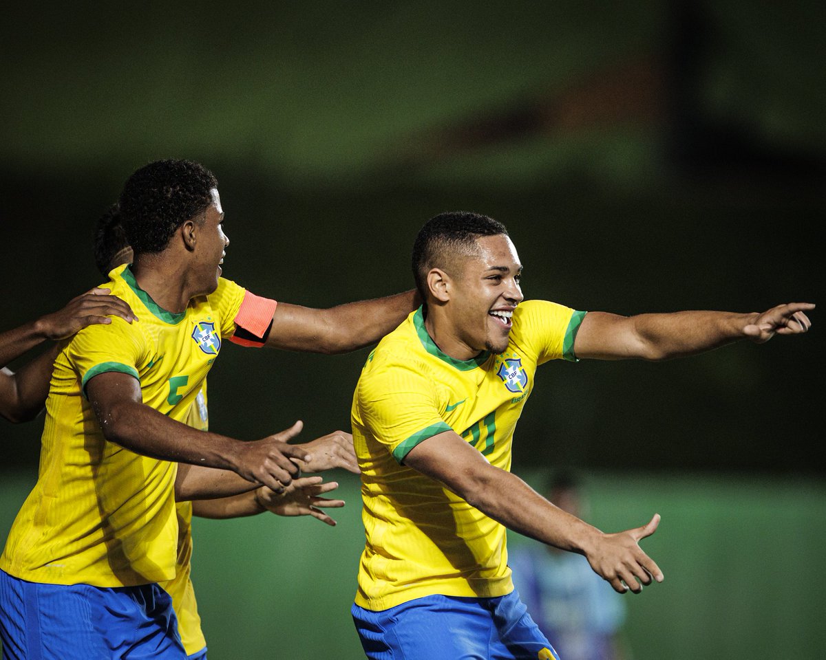 Sem Marlon Gomes, lesionado, Seleção Sub-20 vence o Uruguai por 2 a 0 e é  campeã do Sul-Americano