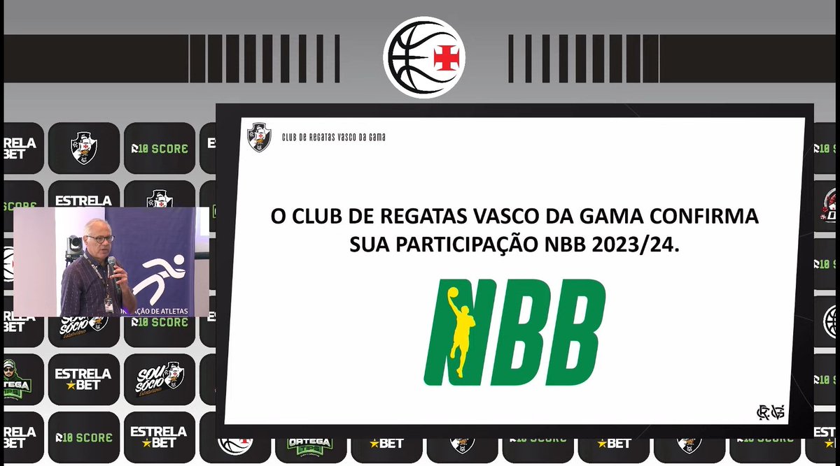 Vasco prepara volta para o NBB, basquete